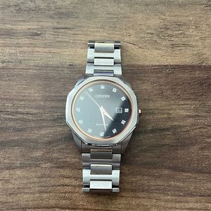 Citizen Corso Men’s watch Rose Gold and Silver